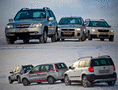 Chevrolet Niva, Ford Fusion, Skoda Yeti – шанс победить городские сугробы