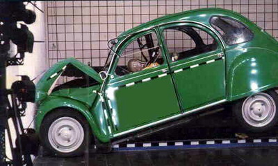 Краш-тест Citroen 2CV