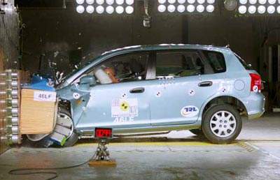 Crash test Honda Civic