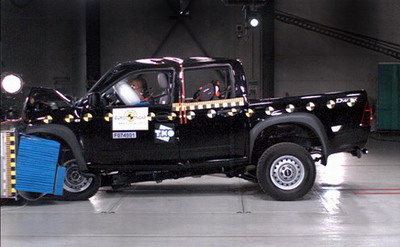 Краш-тест Isuzu D-Max