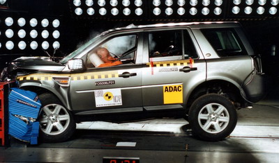 Краш-тест Land Rover Freelander 2