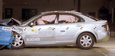 Краш-тест Mazda 6