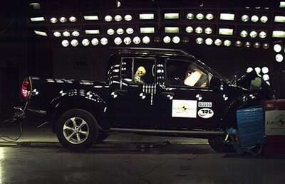 Краш-тест Nissan Navara