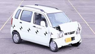 Краш-тест Suzuki Wagon R FX